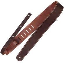 Load image into Gallery viewer, Richter Straps - Raw II Contour Torro Brown Guitar Strap