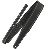 Richter Straps - Springbreak I Nappa Black / White Guitar Strap