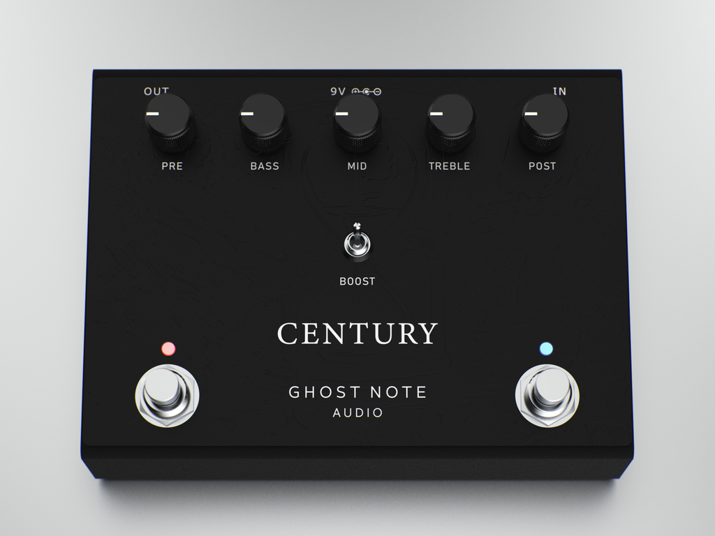 Ghost Note Audio - Century - Preamp Pedal (Black)