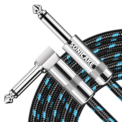 Sonicake - Guitar Cable 6m Nylon ST-RA/B&B Australia