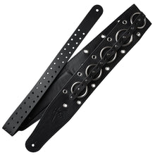 Load image into Gallery viewer, Richter Straps - Max Cavalera Signature Black Guitar Strap