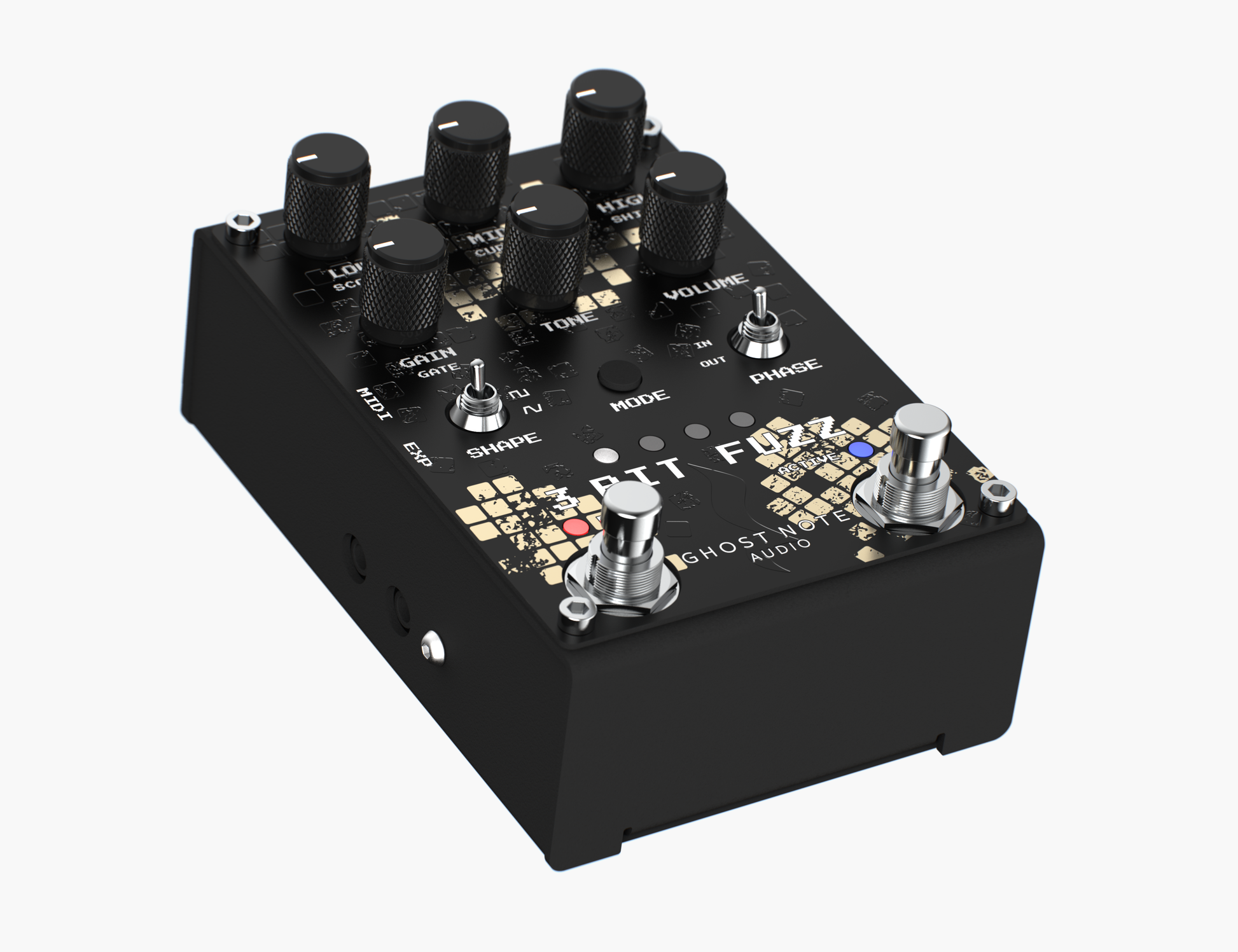 Ghost Note Audio - 3 Bit Fuzz - Fuzz & Bitcrush Pedal