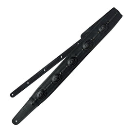 Richter Straps - Springbreak I Concho All Black Guitar Strap