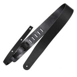 Richter Straps - Raw II Punch Black Guitar Strap