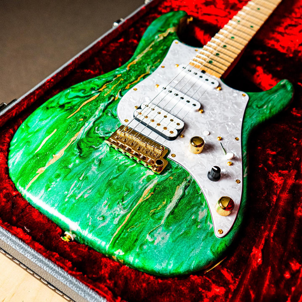 James Tyler USA Studio Elite HD Electric Guitar - Green Shmear