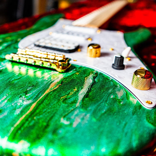 James Tyler USA Studio Elite HD Electric Guitar - Green Shmear
