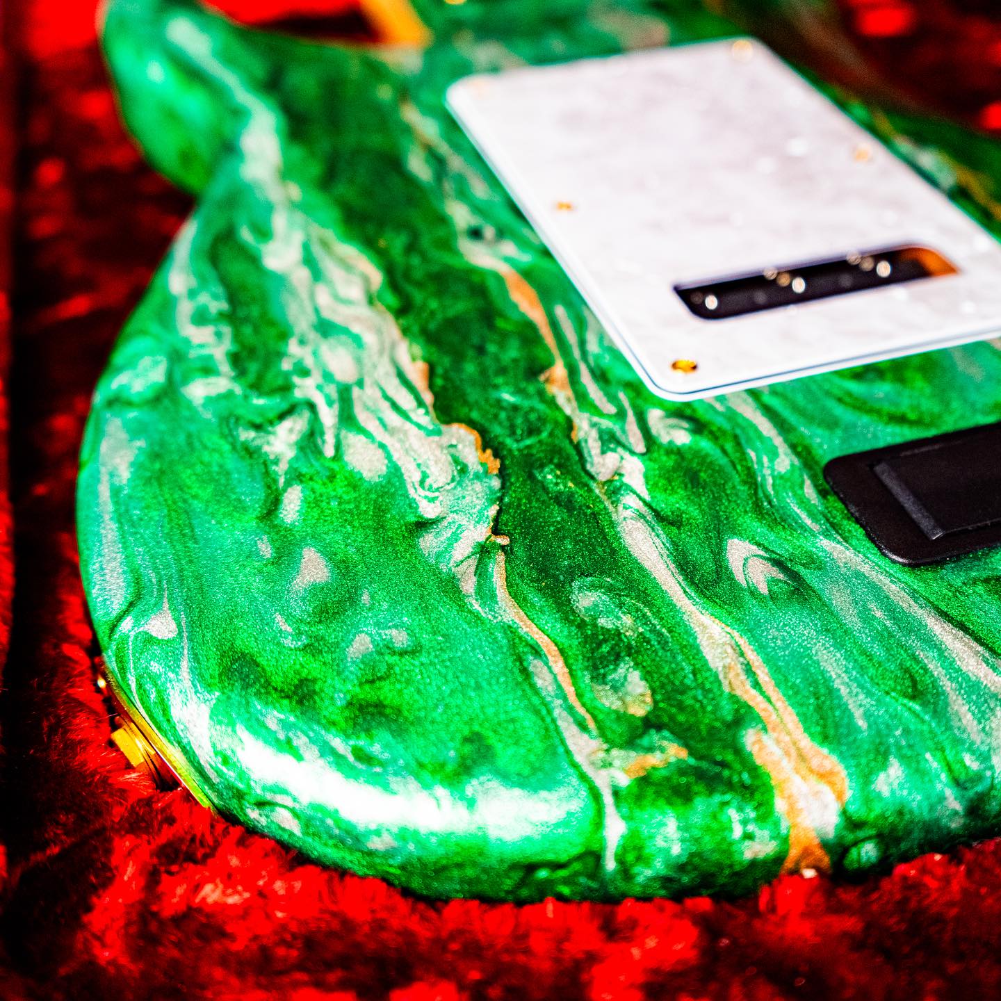 James Tyler USA Studio Elite HD Electric Guitar - Green Shmear