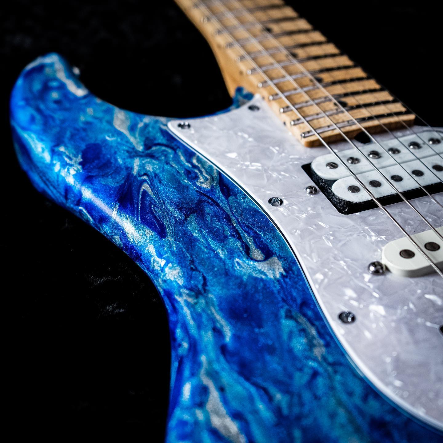 James Tyler USA Studio Elite HD Electric Guitar - Blue Shmear