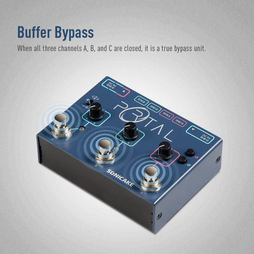 Sonicake - Portal - Dual Guitar Pedal Australia