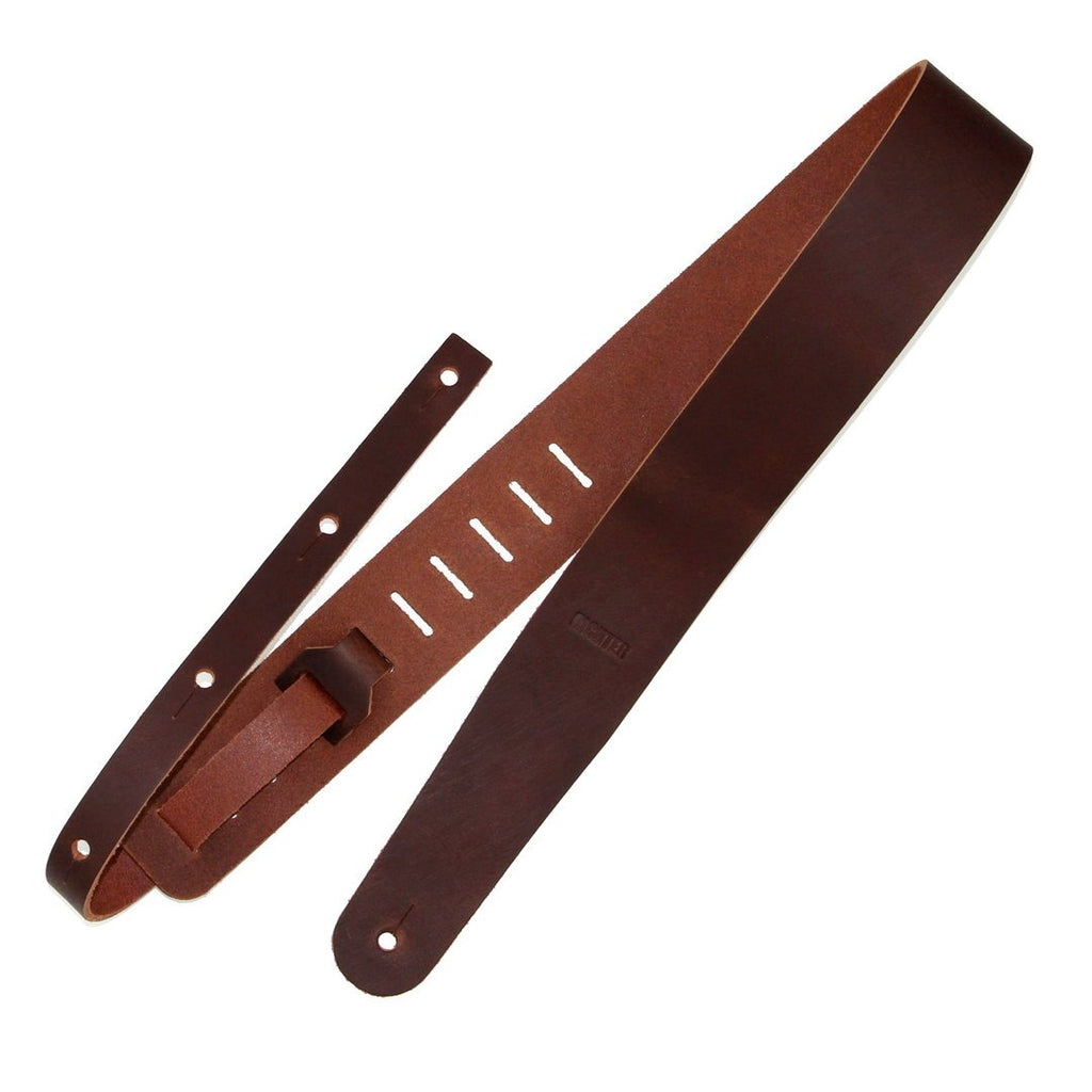 Richter Straps - Raw II Punch Brown Guitar Strap