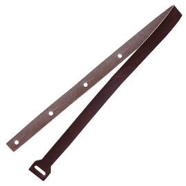 Richter Straps - Leather Tailpiece XL Buffalo Brown