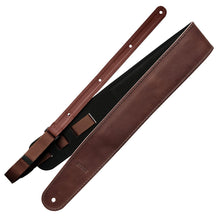 Load image into Gallery viewer, Richter Straps - Luxury Buffalo Brown Guitar Strap