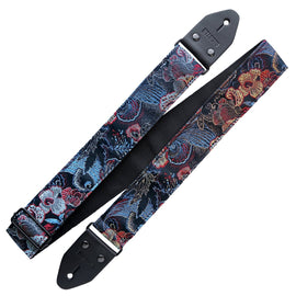 Richter Straps - Brocade Black Guitar Strap
