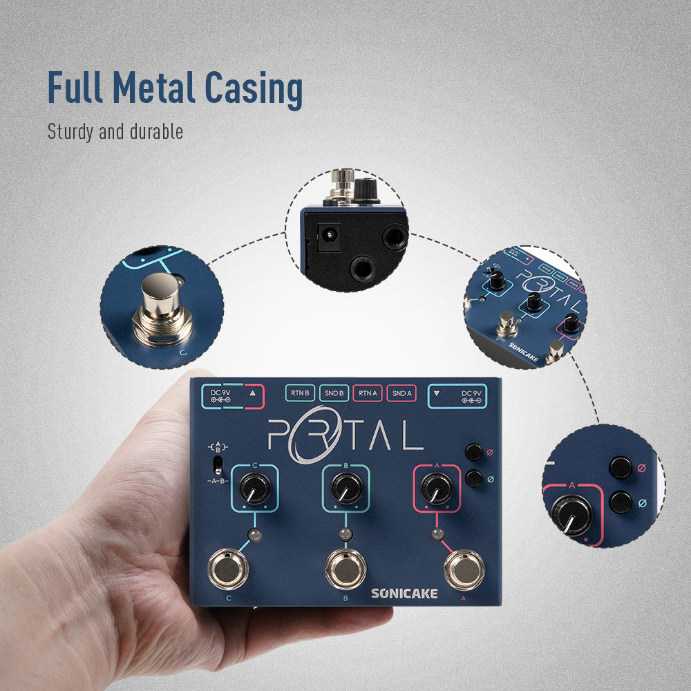 Sonicake - Portal - Dual Guitar Pedal Australia