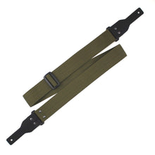 Load image into Gallery viewer, Richter Straps - Racoon Khaki / Black Guitar Strap