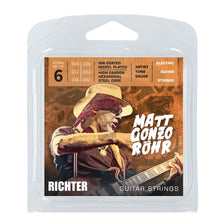 Load image into Gallery viewer, Richter Straps - Electric Guitar Strings 9-11-16-24-32-42