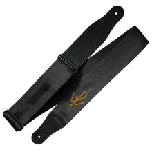 Load image into Gallery viewer, Richter Straps - Powerwolf Signature Black Guitar Strap Vegan