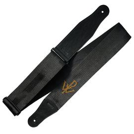 Richter Straps - Powerwolf Signature Black Guitar Strap Vegan
