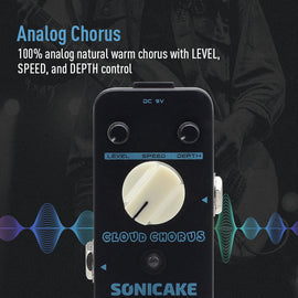 Sonicake - Cloud Chorus - Mini Guitar Pedal2 Australia