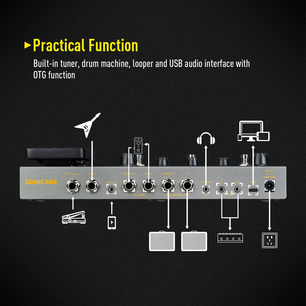 Sonicake - Matribox II - Multi-Effects Guitar Pedal Australia