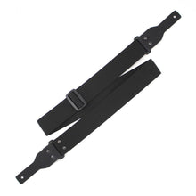 Load image into Gallery viewer, Richter Straps - Racoon XL Black Guitar Strap