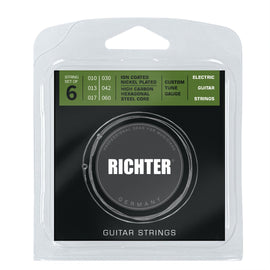 Richter Straps - Electric Guitar Strings 10-13-17-30-42-60