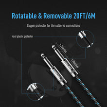 Load image into Gallery viewer, Sonicake - Guitar Cable 6m Nylon ST-ST/B&amp;B Australia