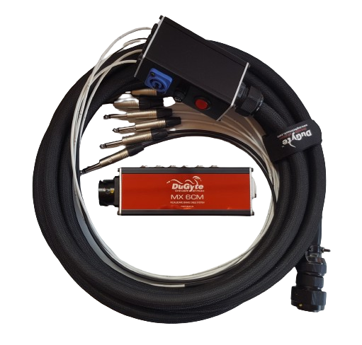 DuGyte Systems - MX6 6CM - Pro Pedalboard to Amp Snake / Cable Solution AC