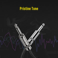 Sonicake - Guitar Cable 6m Nylon ST-ST/Black Australia