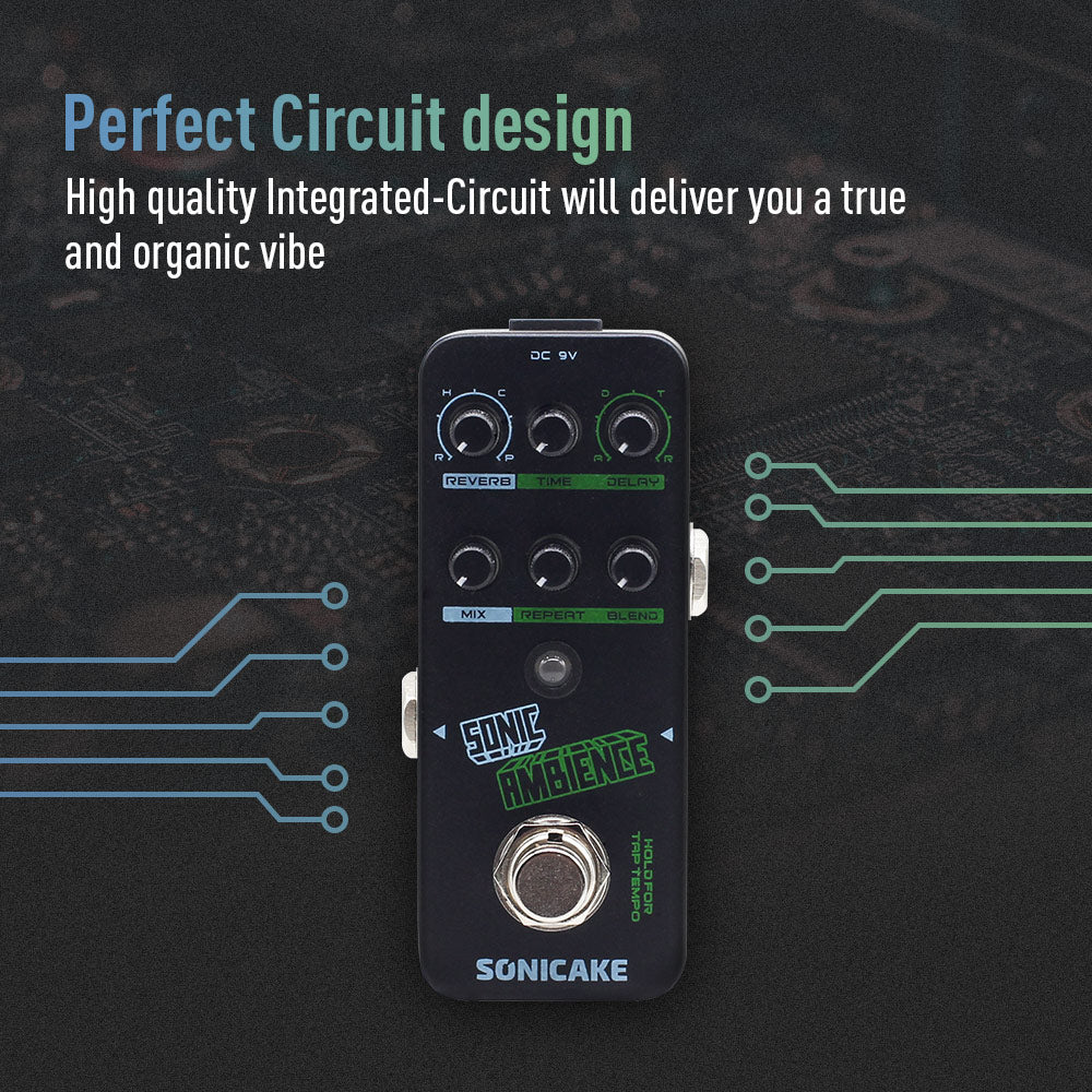 Sonicake - Sonic Ambience - Mini Guitar Pedal Buy in Australia