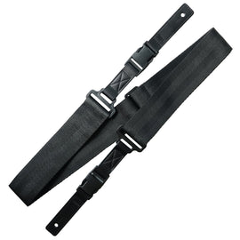 Richter Straps - Snapbuckle Black Guitar Strap