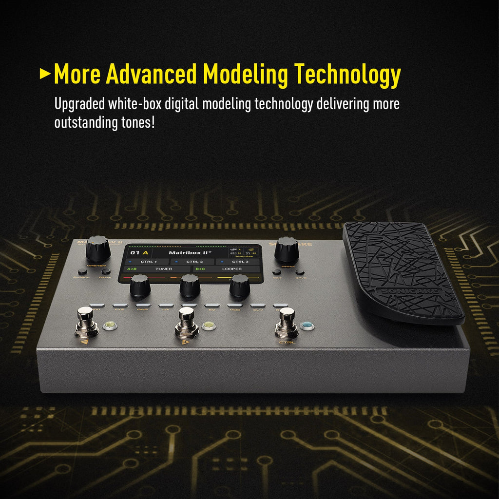 Sonicake - Matribox II - Multi-Effects Guitar Pedal Buy in Australia