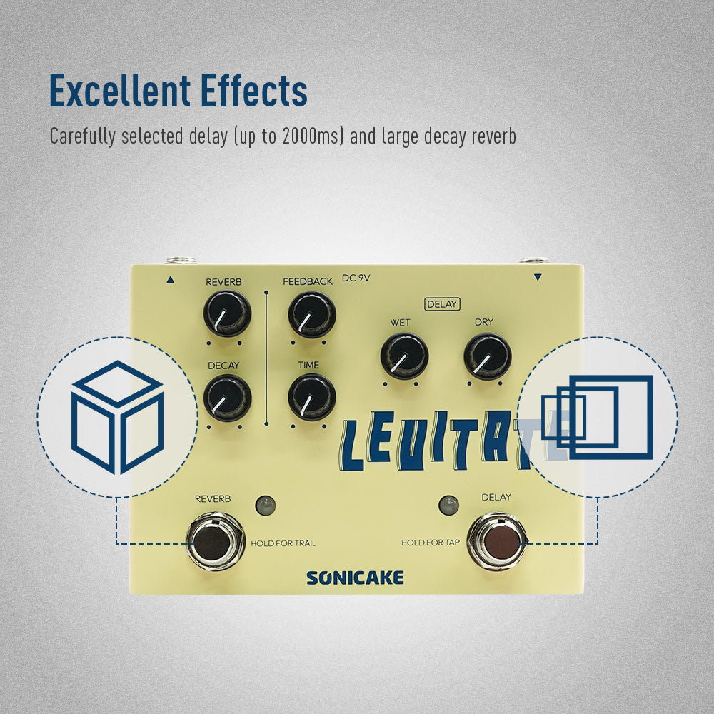 Sonicake - Levitate） - Dual Guitar Pedal Buy in Australia