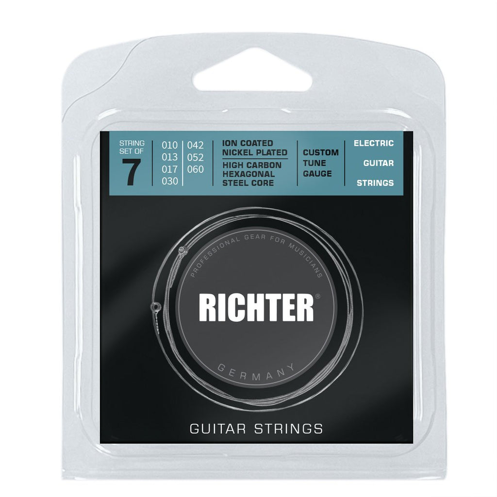 Richter Straps - Electric Guitar Strings 10-13-17-30-42-52-60