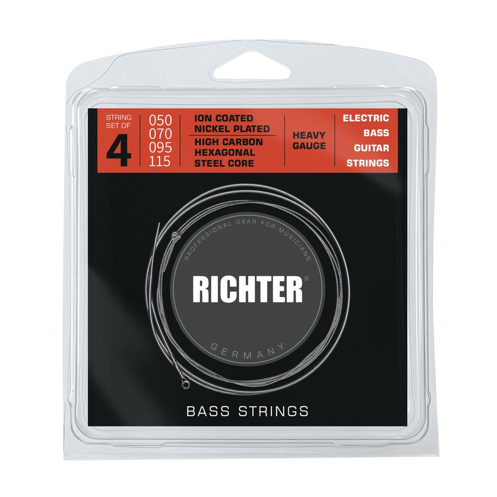 Richter Straps - Electric Bass Strings Set 50-70-95-115
