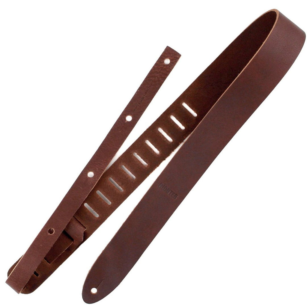 Richter Straps - Raw I Punch Brown Guitar Strap