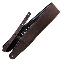 Load image into Gallery viewer, Richter Straps - Raw III Pad Nappa Brown Guitar Strap