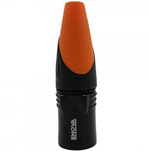 Load image into Gallery viewer, ENOVA XLR cable connector male 5-pin IP65 black metal housing and orange boot solder cups