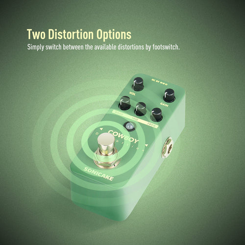 Sonicake - Cowboy Distortion - Mini Guitar Pedal Buy in Australia
