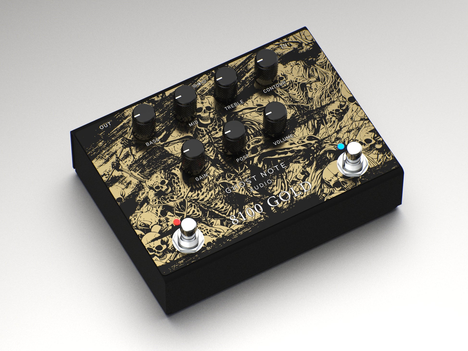 Ghost Note Audio - 8100 Gold Preamp Pedal
