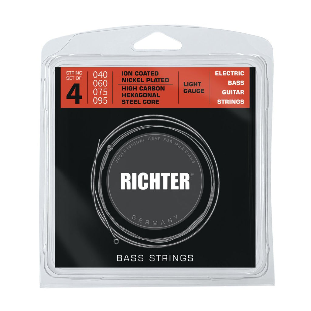 Richter Straps - Electric Bass Strings Set 40-60-75-95