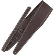 Load image into Gallery viewer, Richter Straps - Springbreak III Nappa Brown / White Stitches Guitar Strap