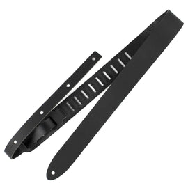 Richter Straps - Raw I Punch Black Guitar Strap