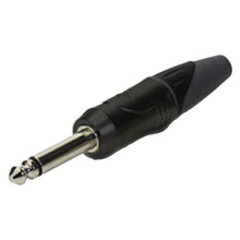 Load image into Gallery viewer, ENOVA 1/4" plug 2 pole mono black housing and grey boot