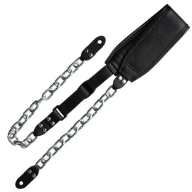 Richter Straps - Succubus Black / Silver Guitar Strap Vegan