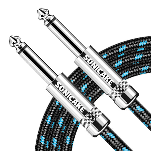 Sonicake - Guitar Cable 3m Nylon ST-ST/B&B Australia
