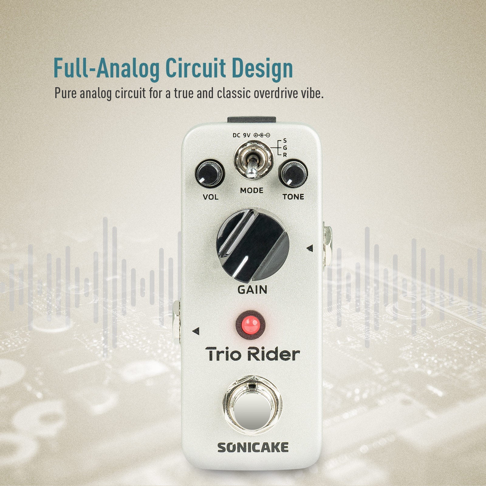Sonicake - Trio Rider - Mini Guitar Pedal2 Australia