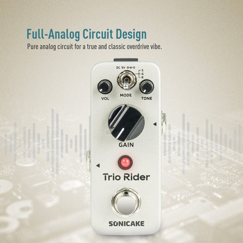 Sonicake - Trio Rider - Mini Guitar Pedal2 Australia