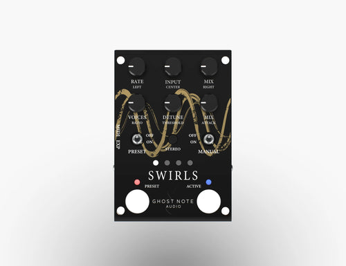 Ghost Note Audio - Daedalus Faceplates - Swirls