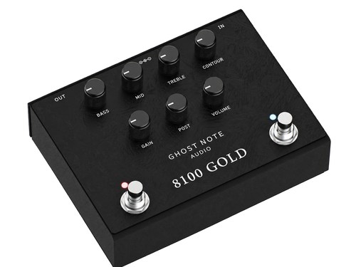 Ghost Note Audio - 8100 Gold Preamp Pedal (Black)